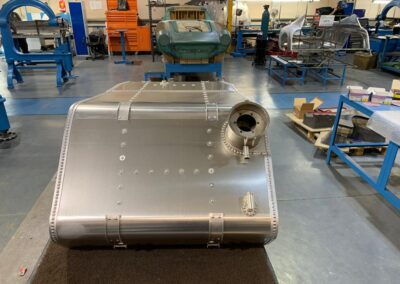 prototype gto aluminium fuel tank