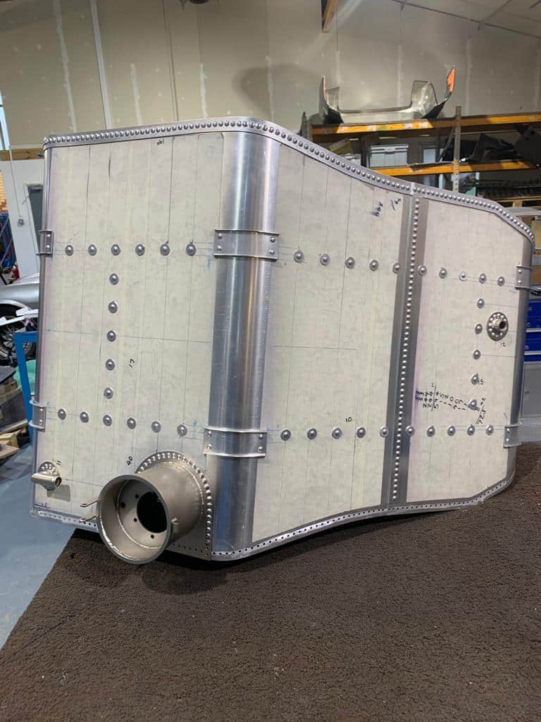 prototype gto aluminium fuel tank